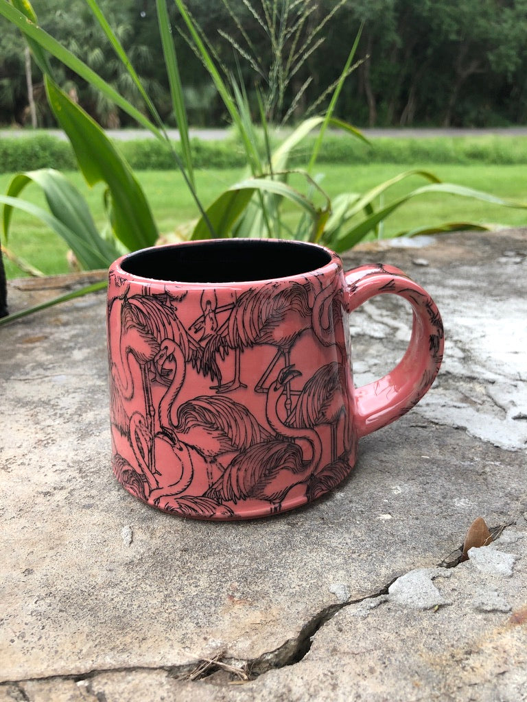 Barbie Inspired Pink with Flamingos