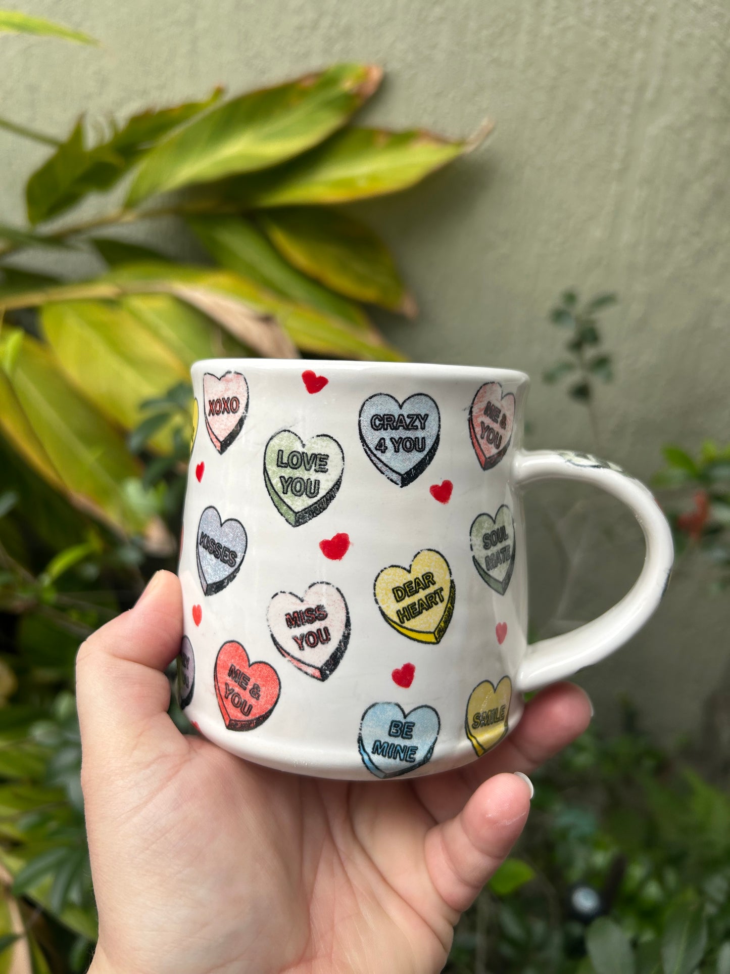 Candy Hearts Mug