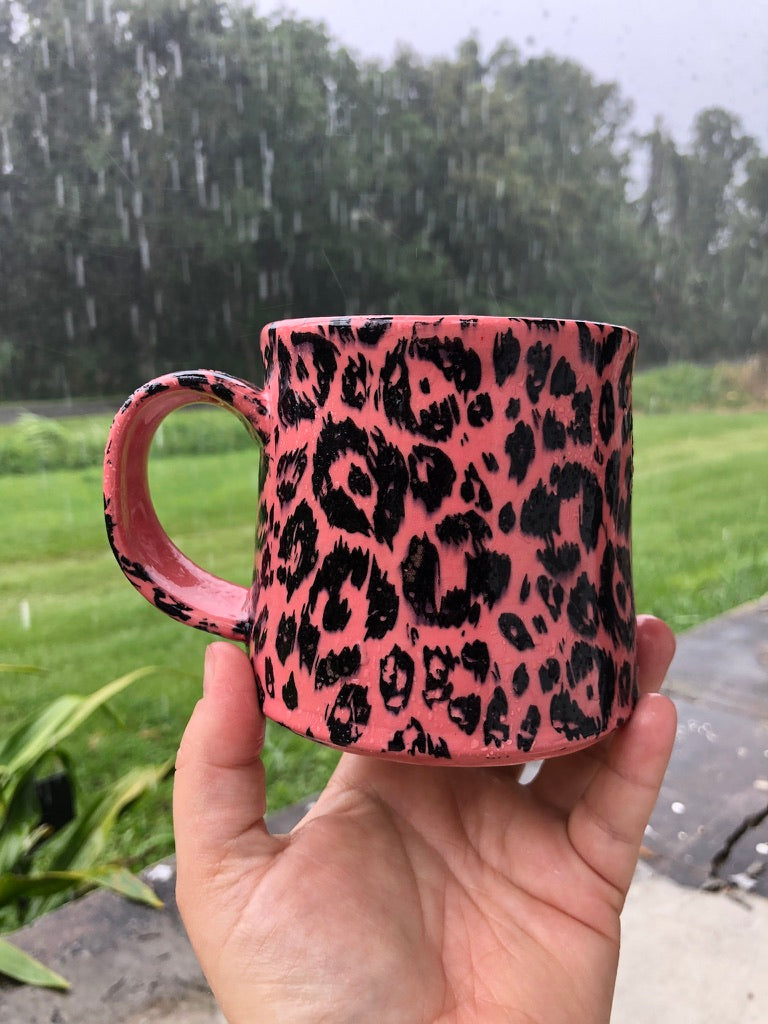 Barbie Inspired Pink with Cheetah Stripes