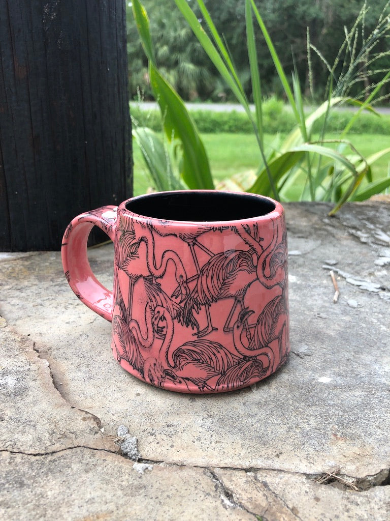 Barbie Inspired Pink with Flamingos