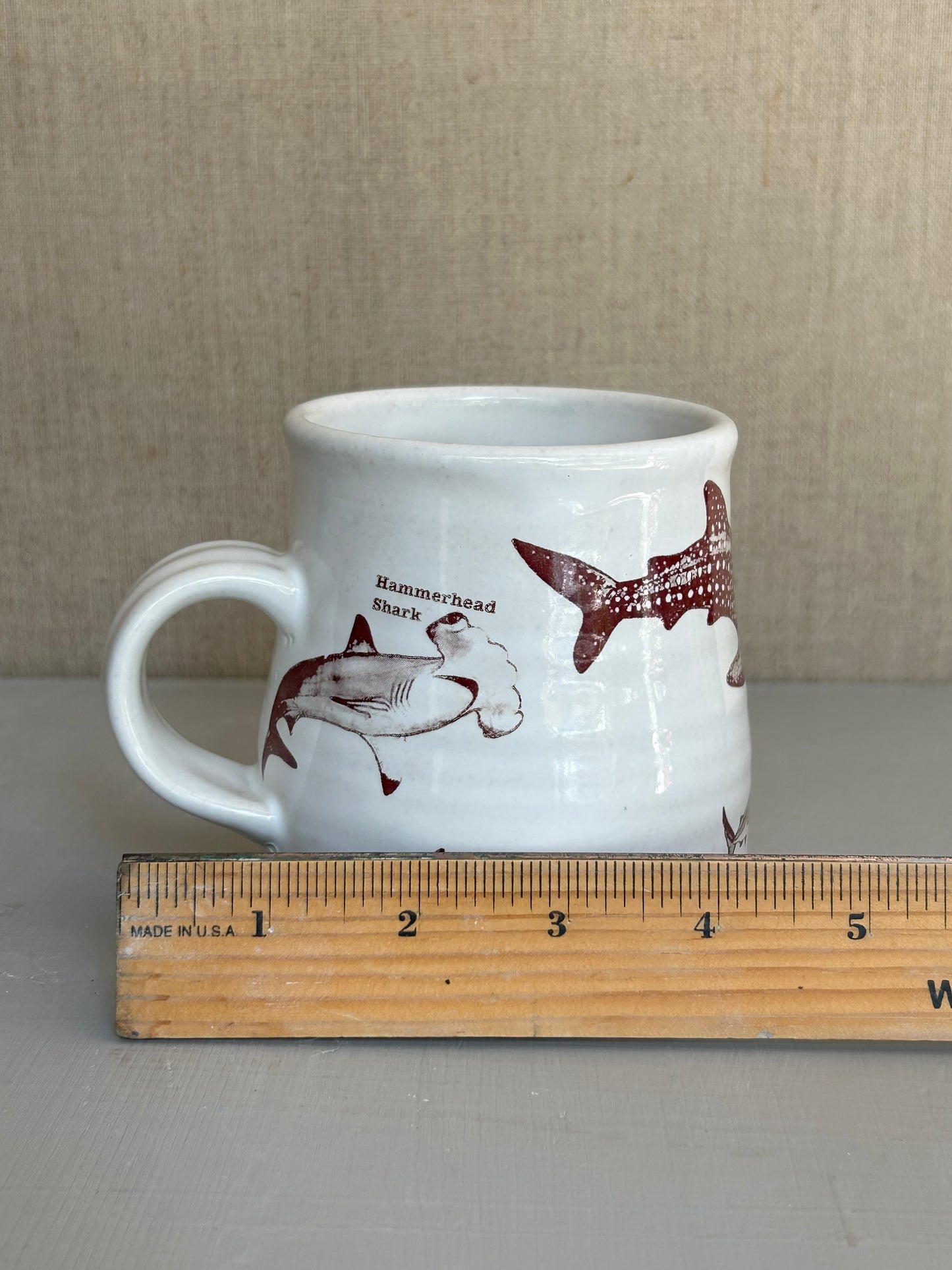Shark Kind Mug White