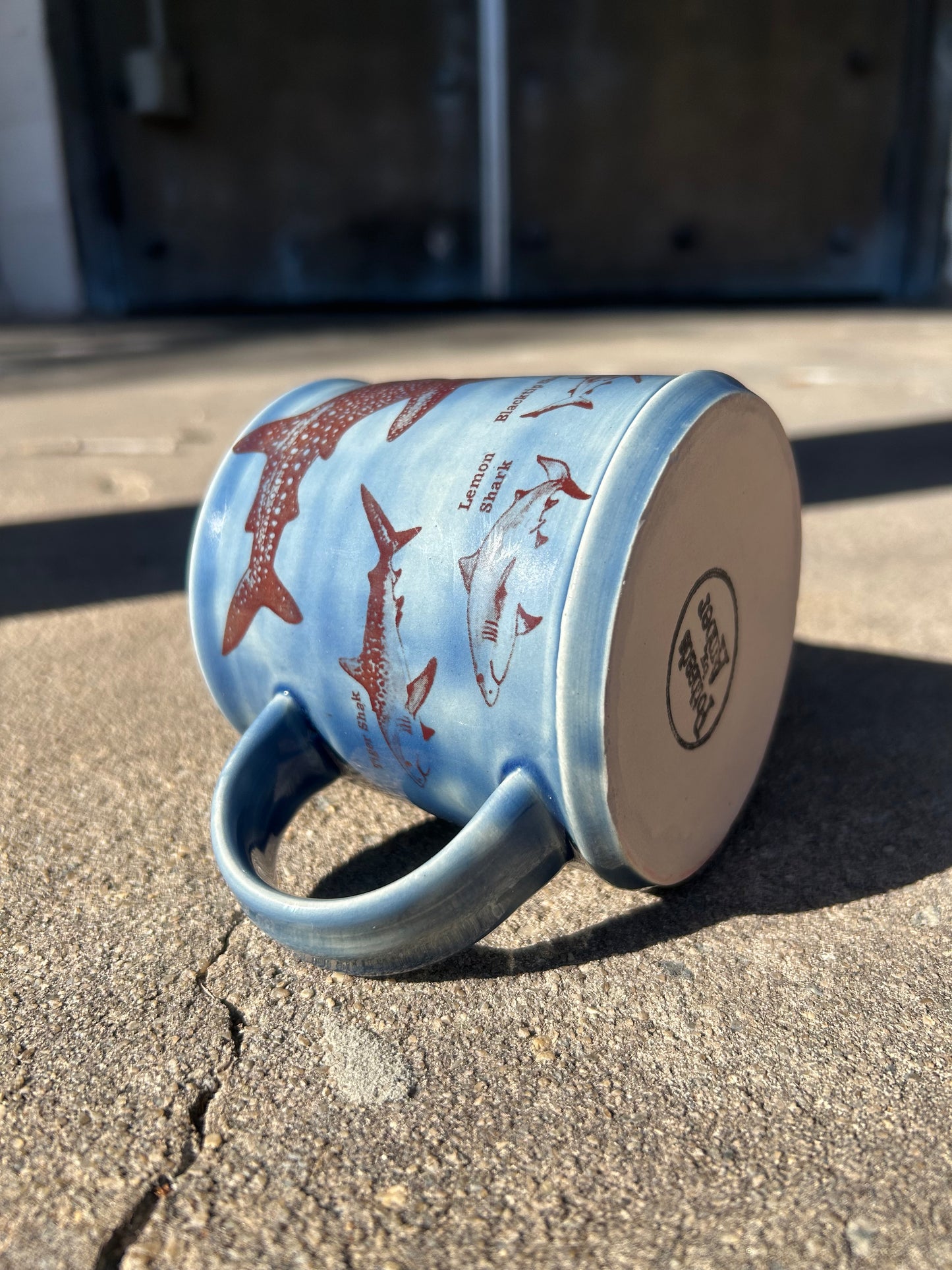 Shark Kind Mug Blue