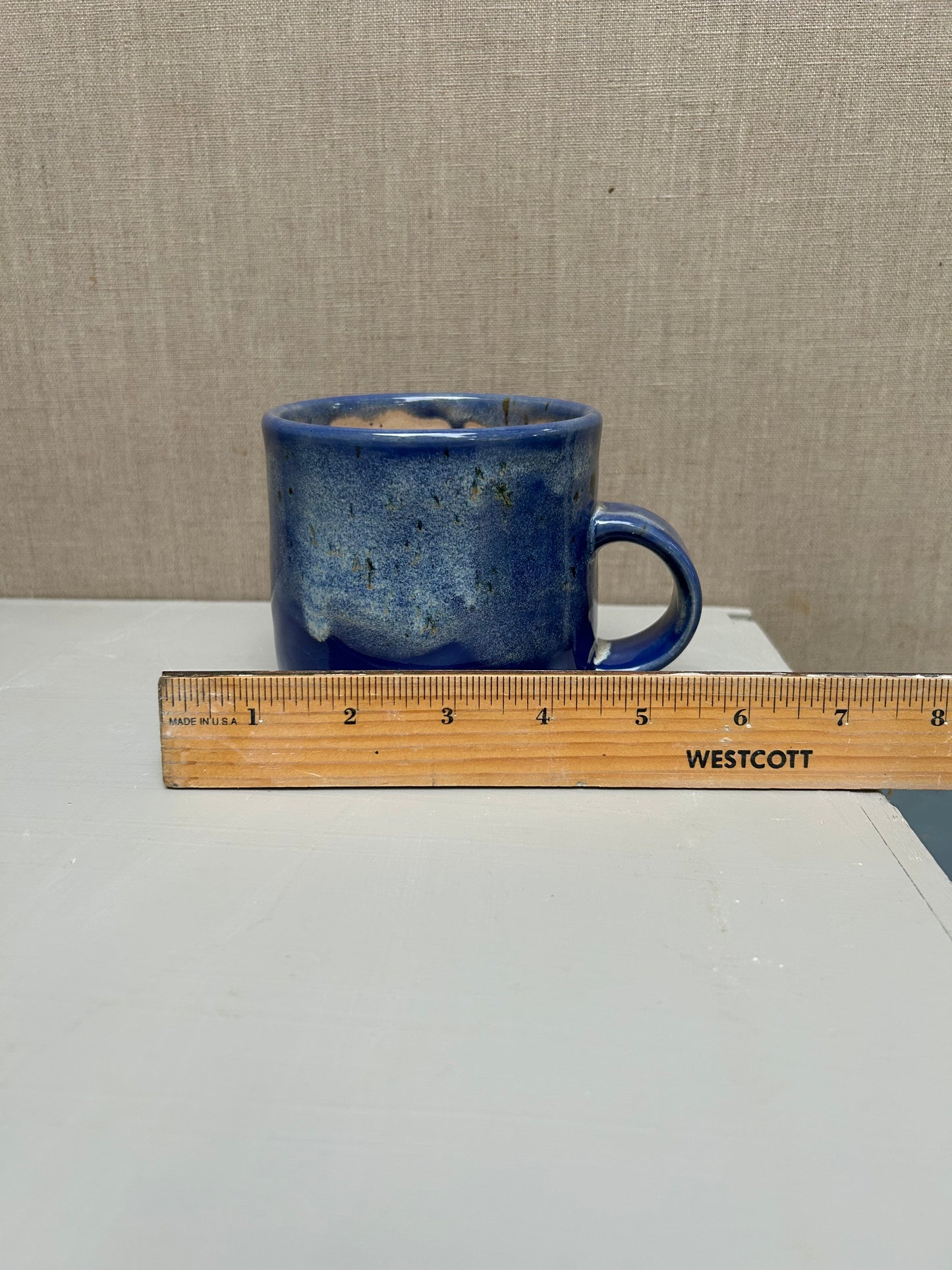 Ocean Blue and Birch Mug