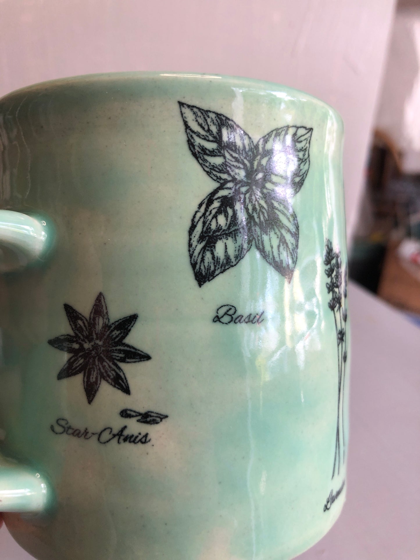 Herb Mug Succulent or Sand