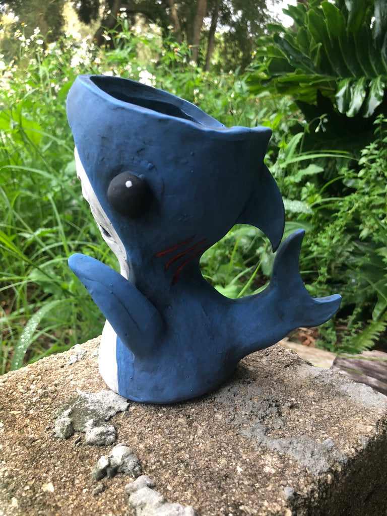 Jawson the Shark Pothead Planter **Wholesales Only**