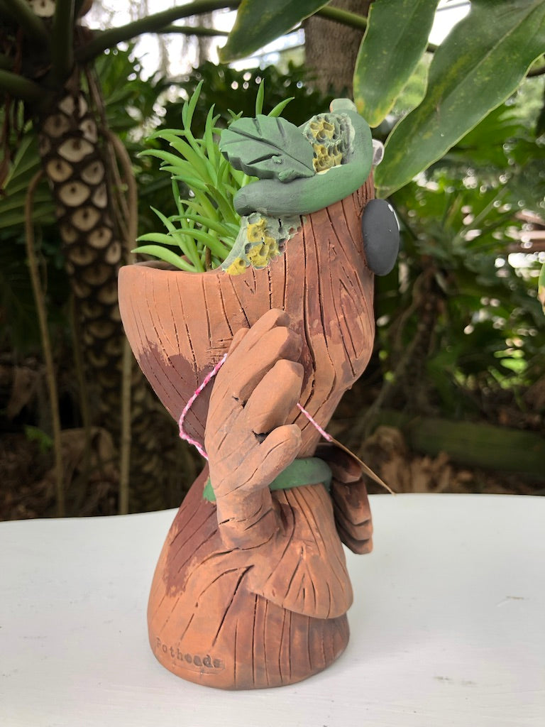 Woody the Woodland Creature with Mushroom Dish *** Wholesale Only***