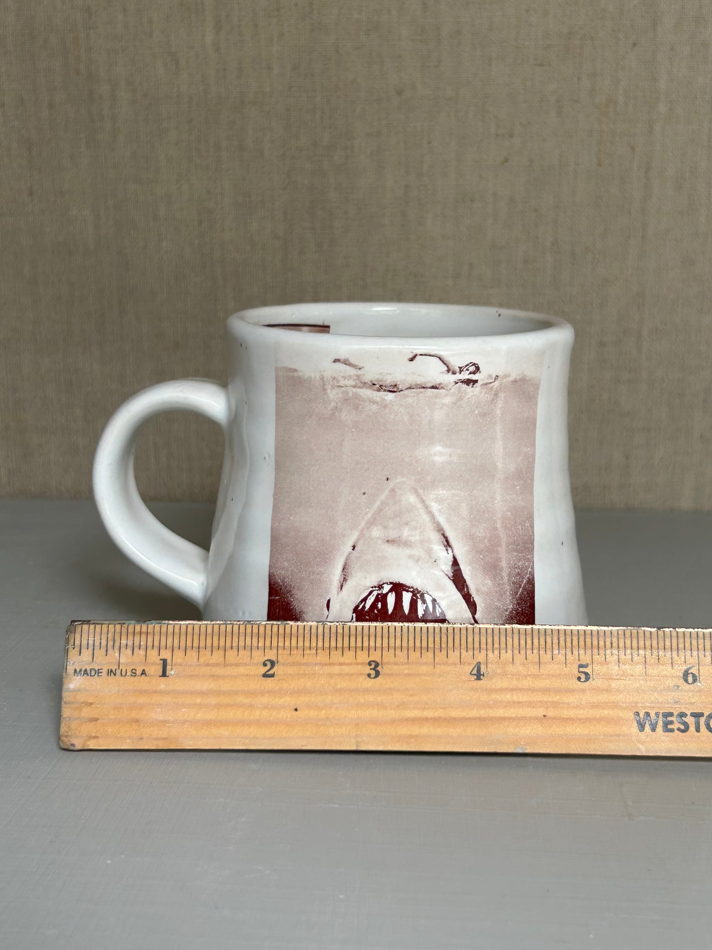 White Jaws Mug