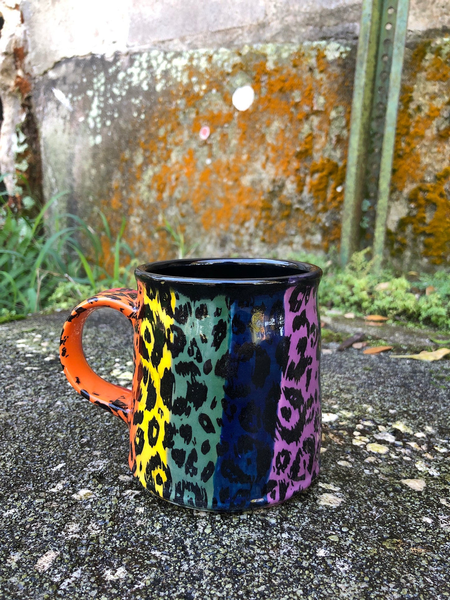 Rainbow Leopard Mug