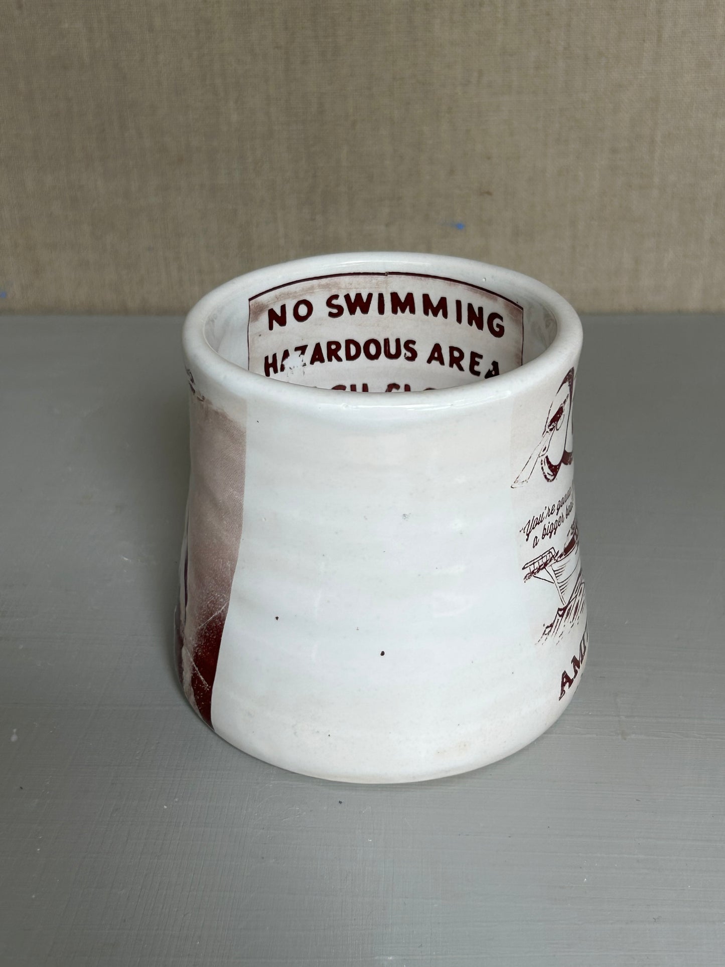 White Jaws Mug