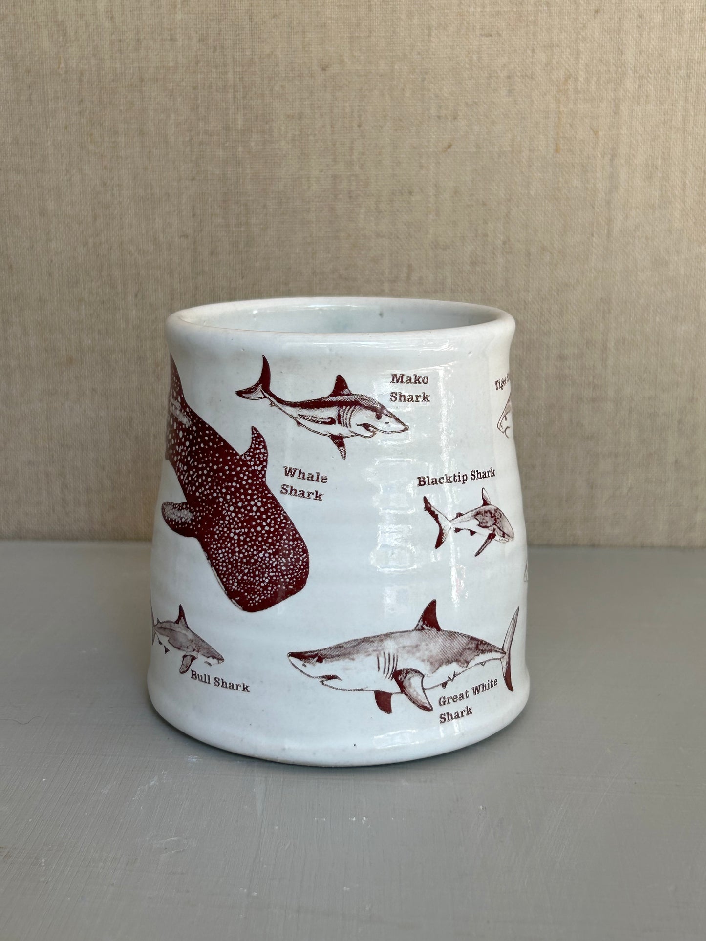 Shark Kind Mug White