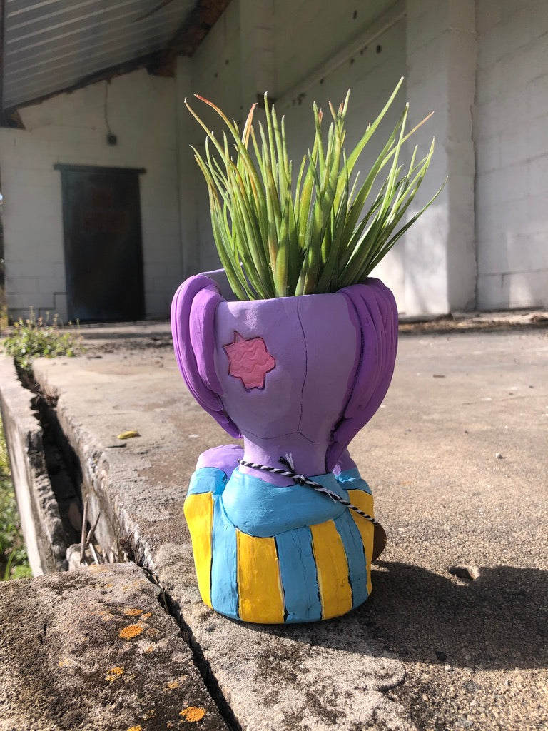 Zara the Zombie Pothead // Zombie Succulent Planter