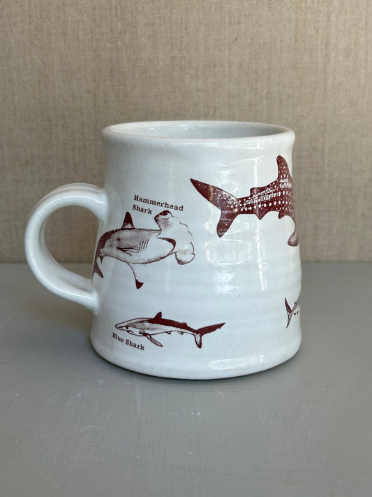 Shark Kind Mug White