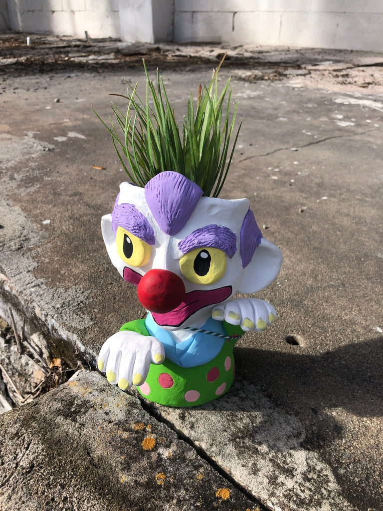 Mr. Clamptree Clown Pothead // Clown Succulent Planter