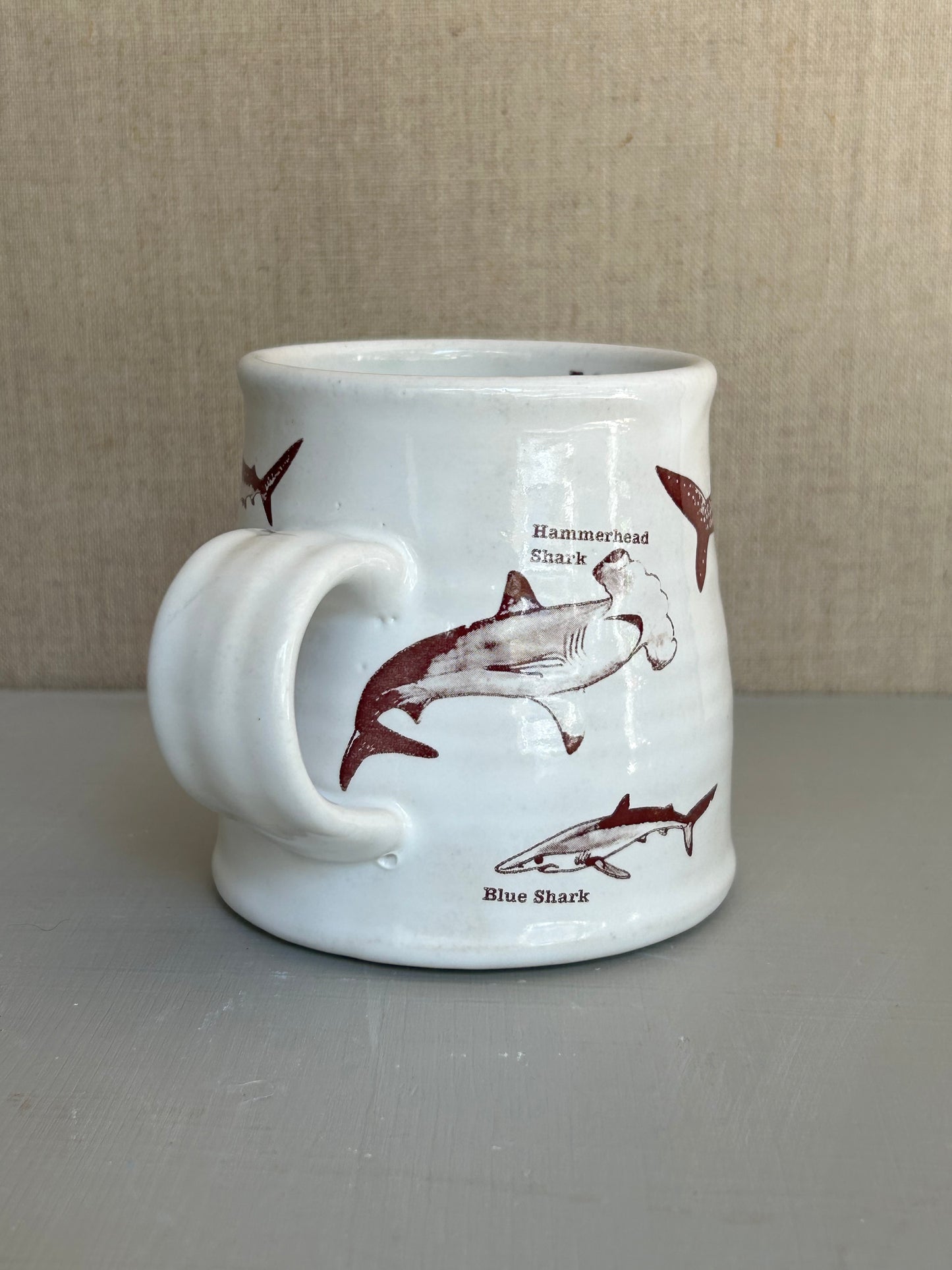 Shark Kind Mug White