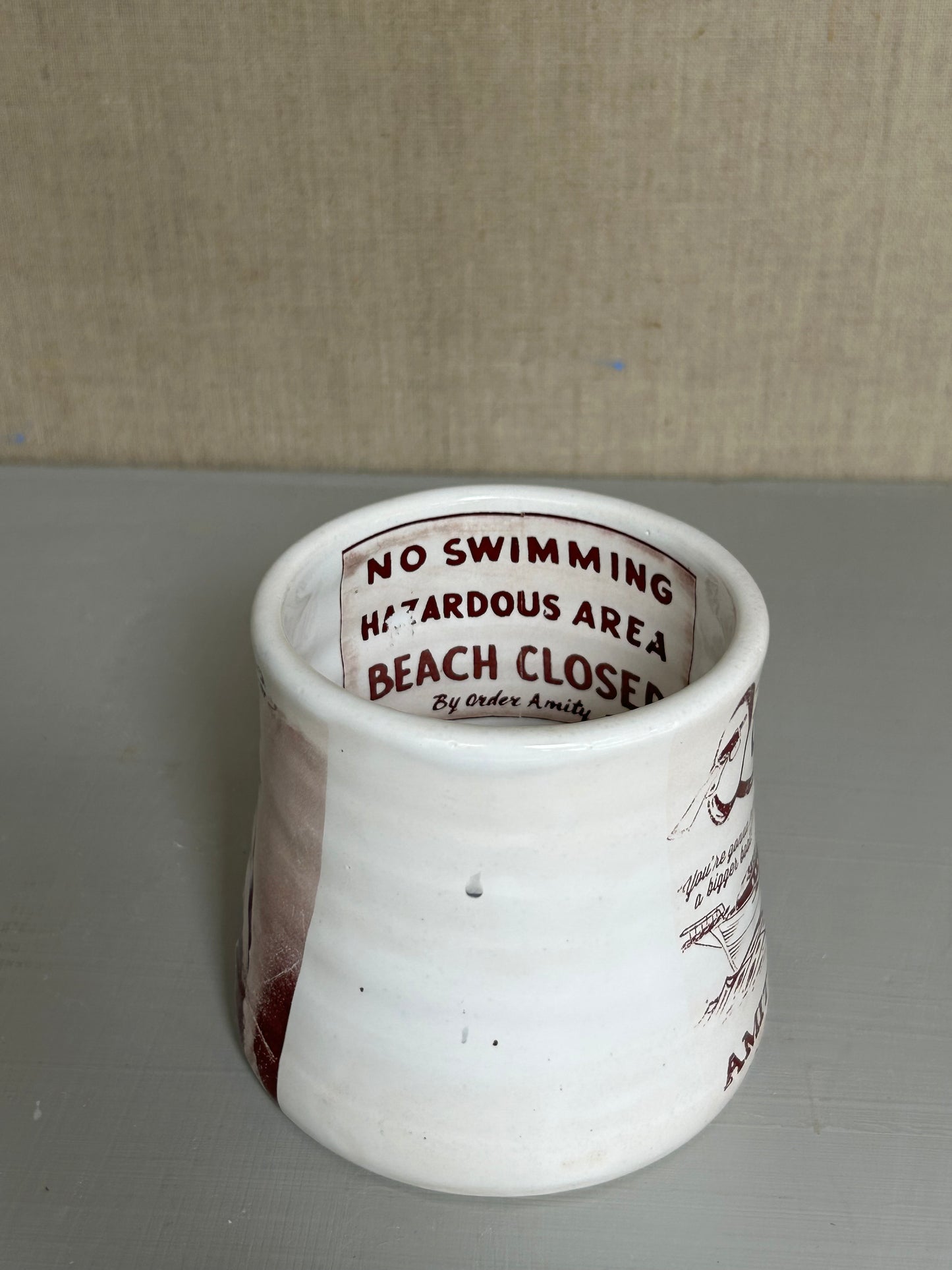 White Jaws Mug