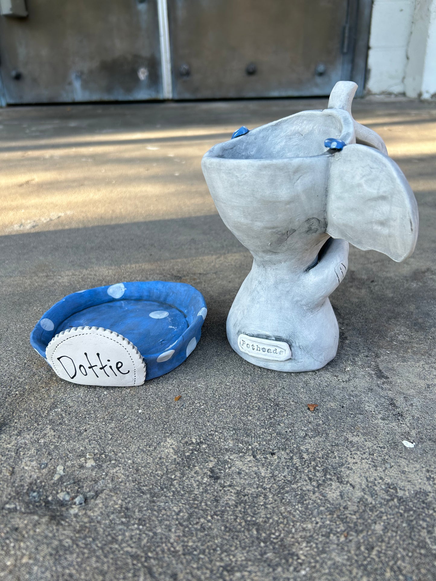 Gray Elephant Pothead // Dottie