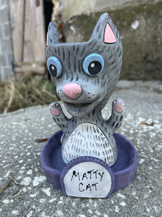 Gray Cat Pothead // Matty