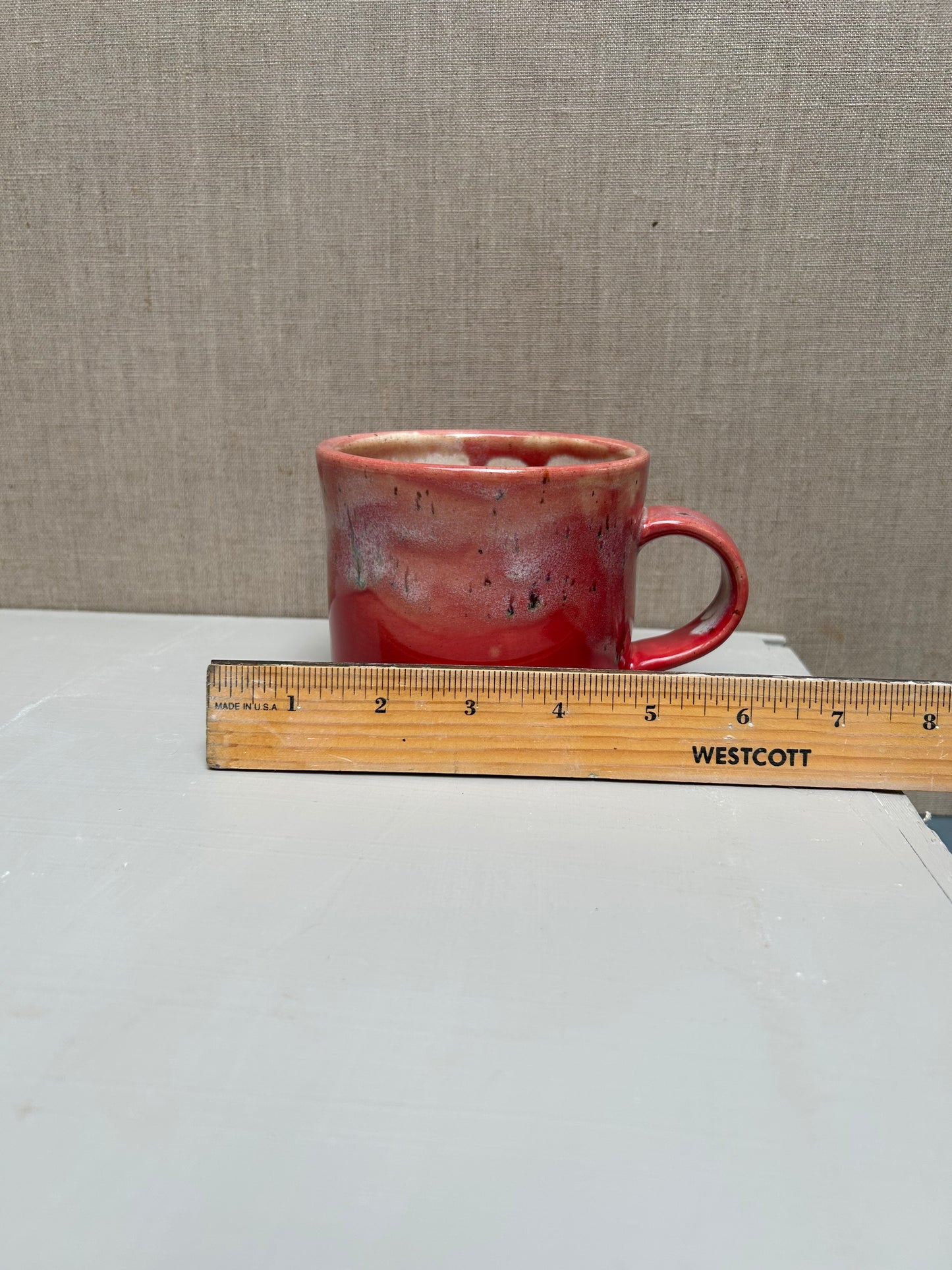Poppy Red and River Birch Mug