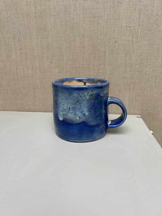Ocean Blue and Birch Mug