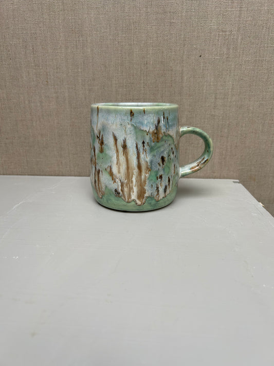 Succulent Green and Birch Mug 3