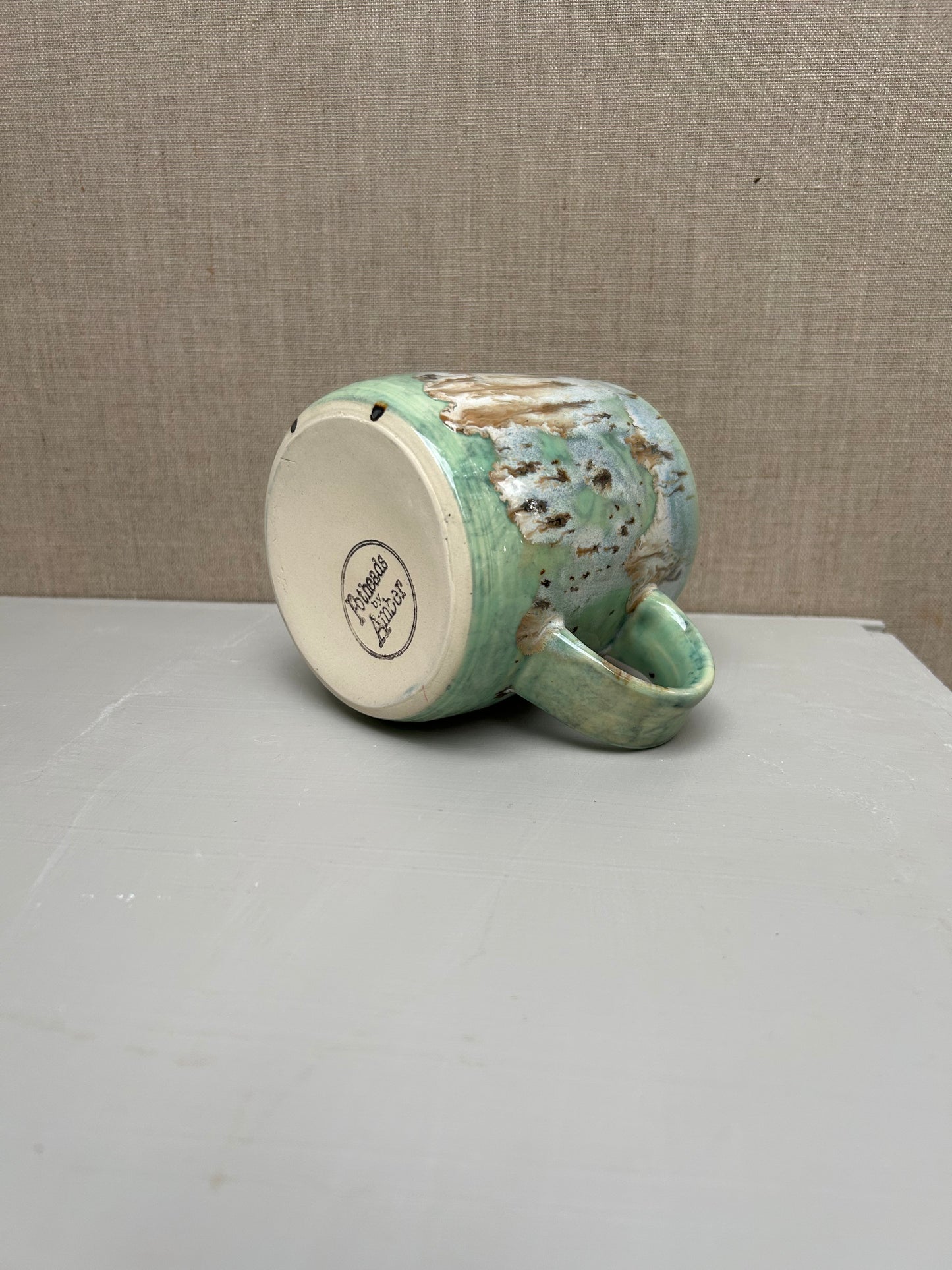 Succulent Green and Birch Mug 3