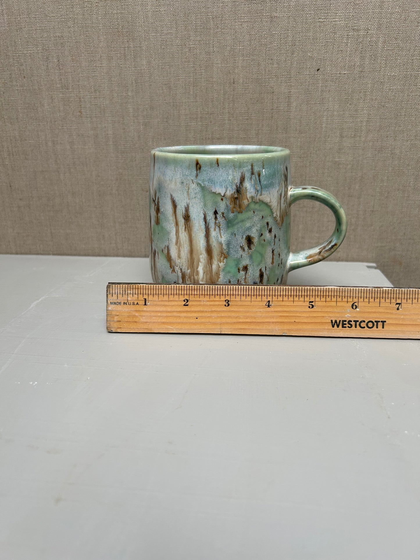 Succulent Green and Birch Mug 3