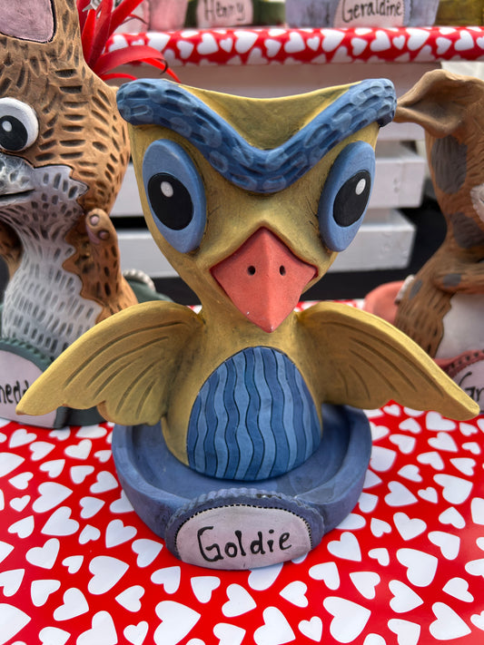 Golden Owl Pothead // Goldie