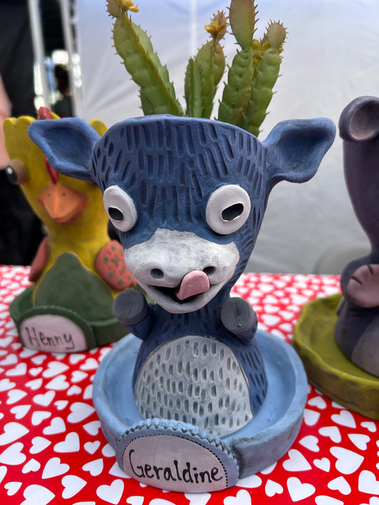 Indigo Goat Pothead // Geraldine