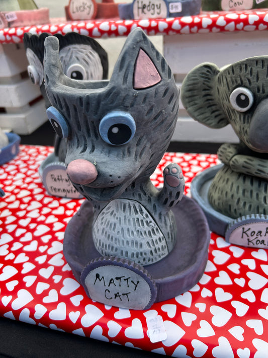 Gray Cat Pothead // Matty