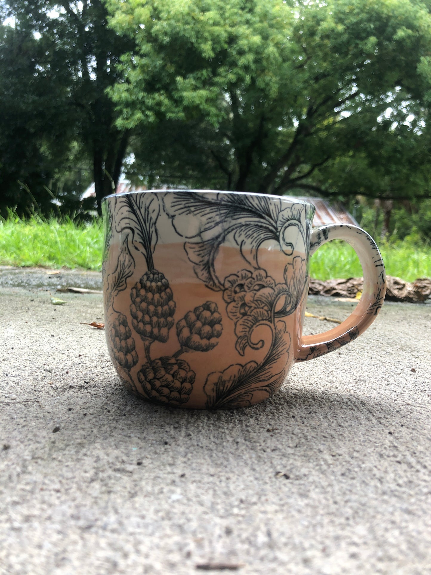 Peach Blossom Mug