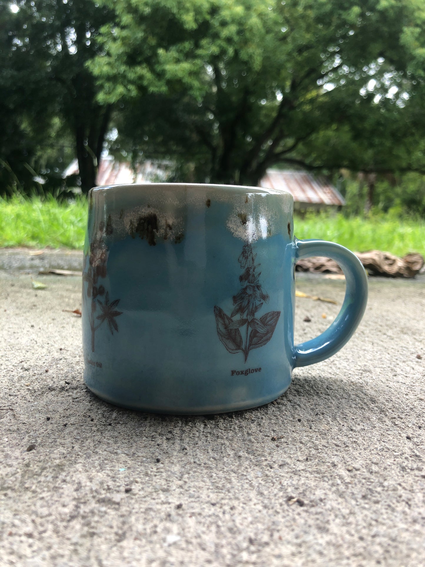 Pretty Poison Blue Mug