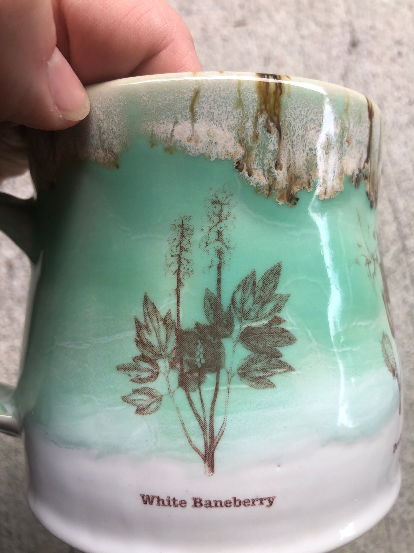 Pretty Poison Green Mug