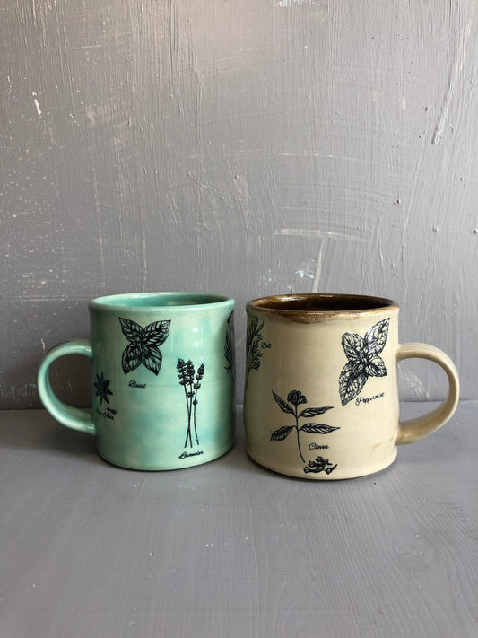 Herb Mug Succulent or Sand