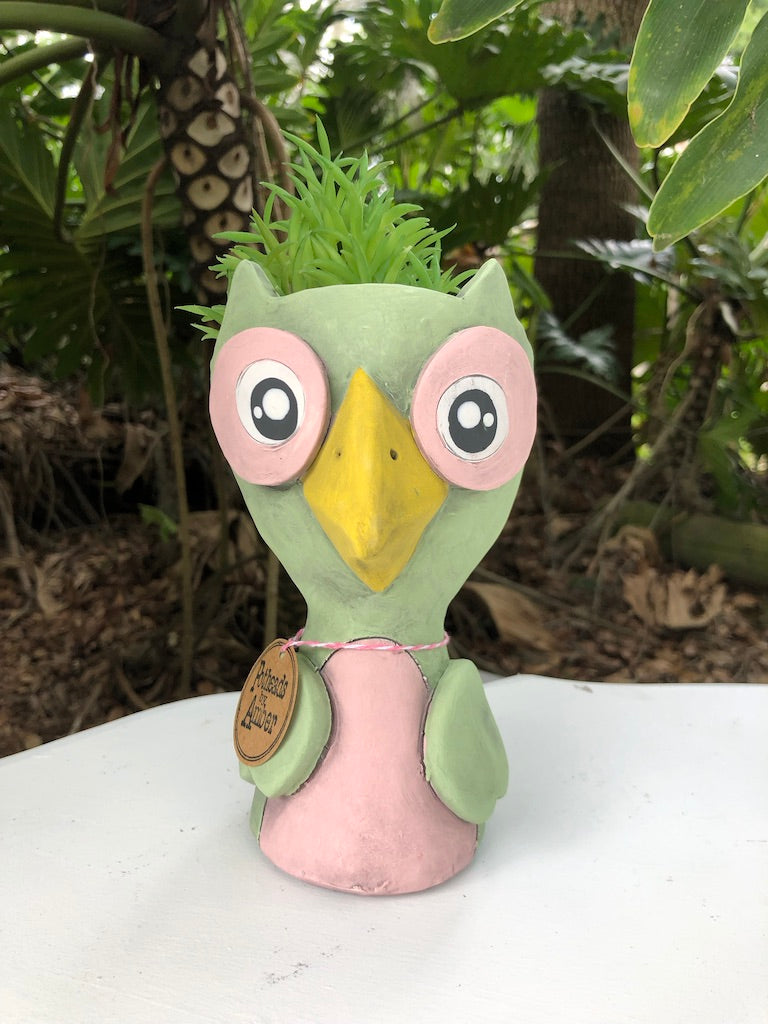 Oliver Owl Ceramic Planter